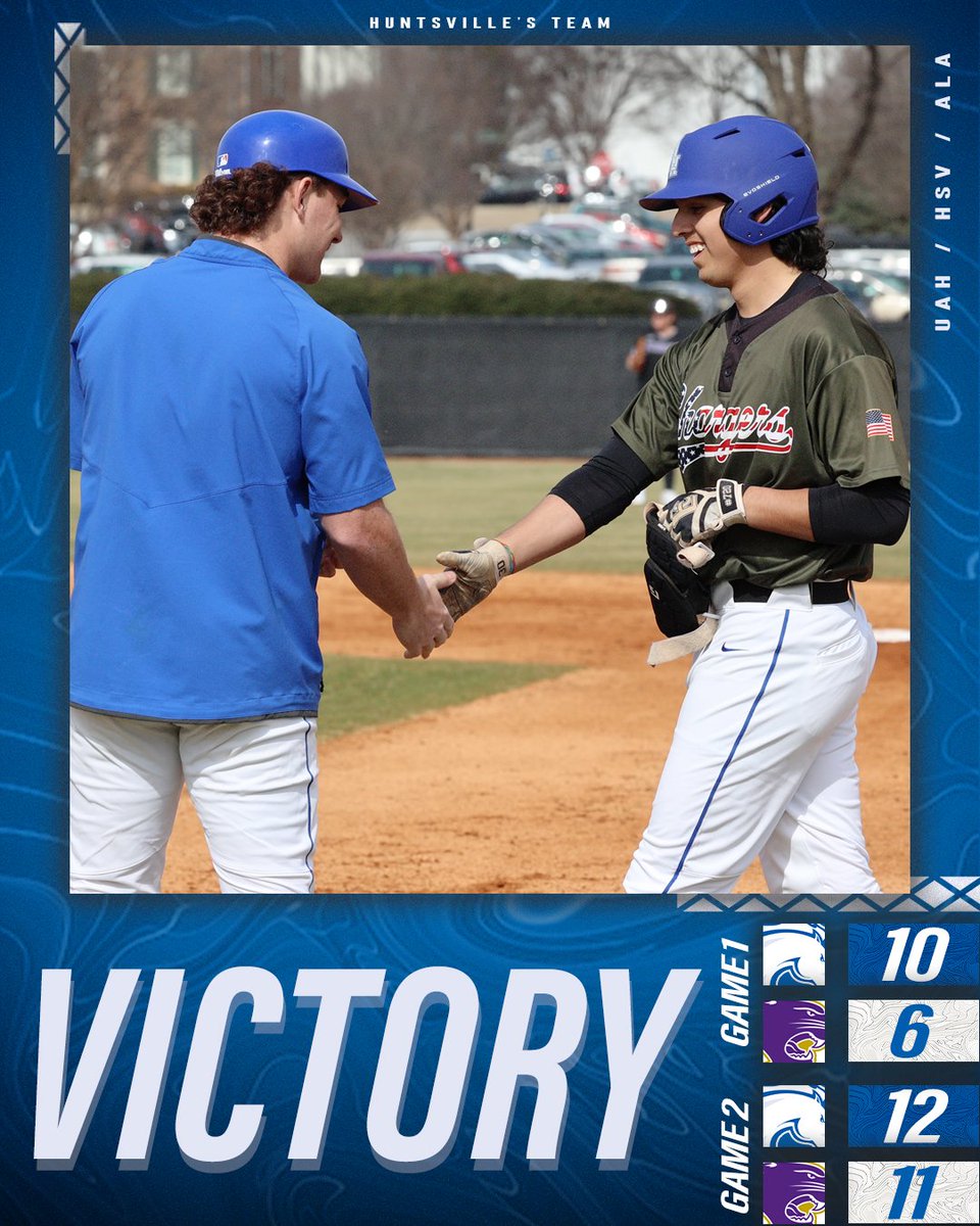 ✌️ for ✌️ on the day for <a href="/UAH_BSB/">UAH Baseball</a>