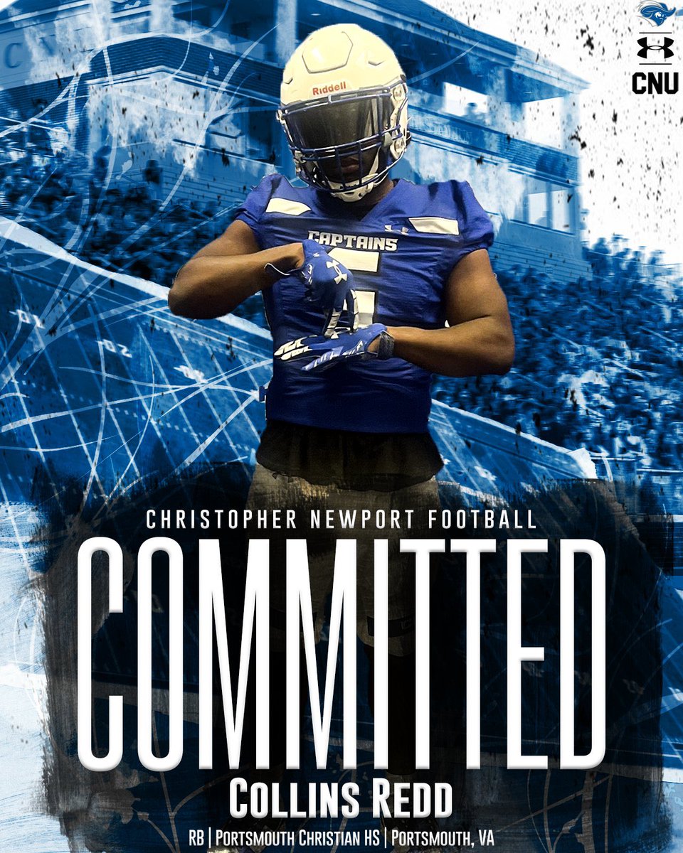 Same game, different level! Thank you mom @NSimz831. Love you. Thank you @coachBlalockPCS @dhglover @Giavanni_Ruffin @PortsmouthChri1. Let’s work @coachpcrowley @cnu_football @coachatsmith @CoachSmitty25 #MantheShip 🔵 ⚪️ #GoCaptains