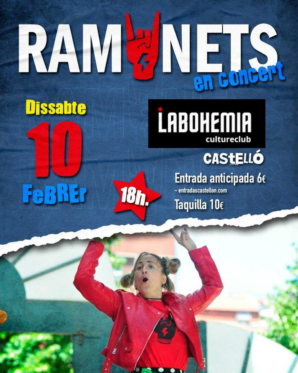 CompanyStas's tweet photo. #10fe24
1hV
~#Besarabïa a VLC/laFabricadeHielo
~@albertlax a l'@HeliogabalBcn

4hV taller folklore a Carlet

5hV
~@TROBADORETS a l'Alcora/plAjuntament
~#Nurcaba a @ElFomentGirona

2/4 de 6hV #Folies a Almussafes/parcCentral

6hV
~#Ramonets a Castelló/laBohemia https://t.co/1PNJFwt89X