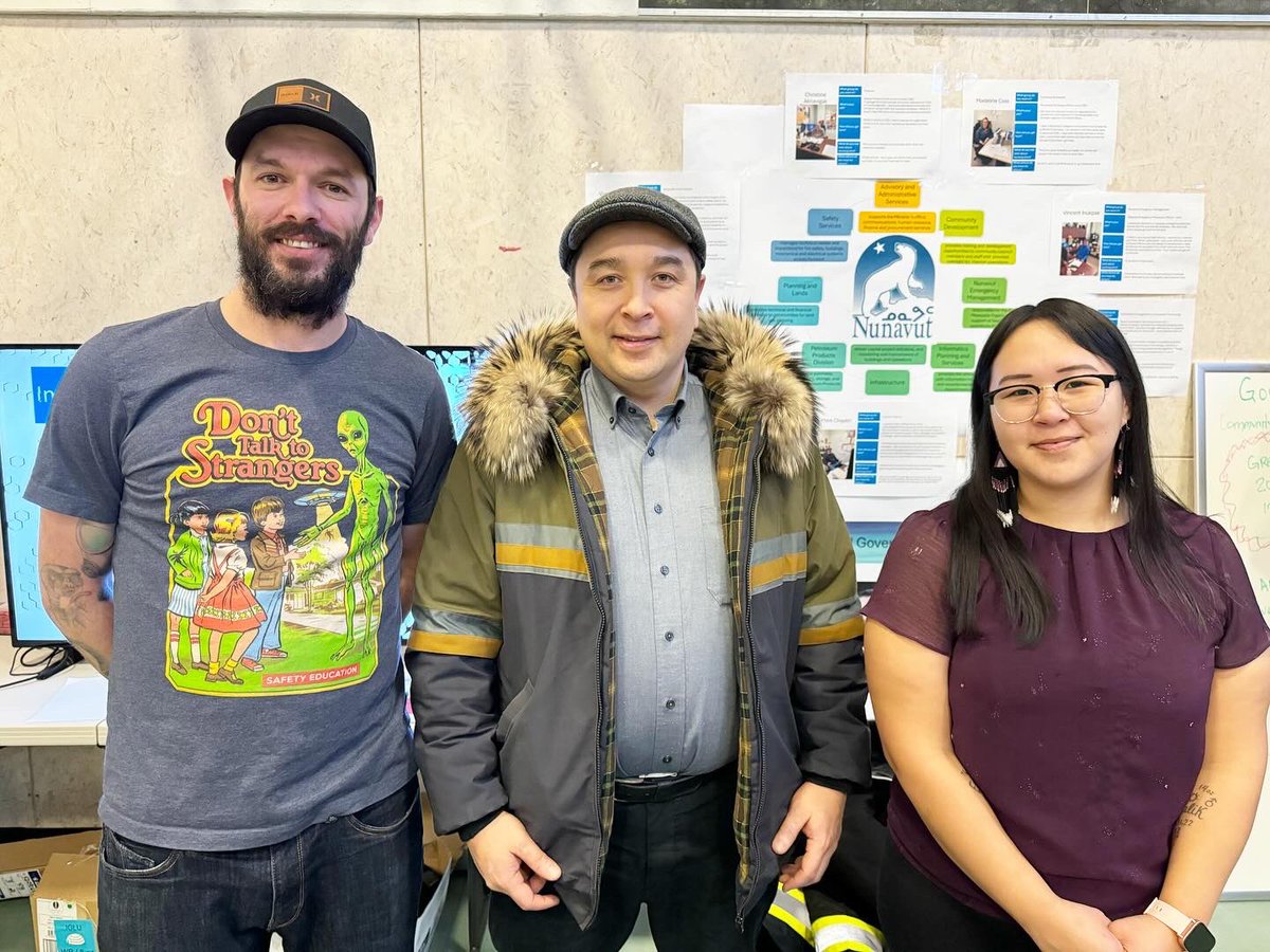 Our GN employees in communities contribute greatly to our success as a territory, #CambridgeBay is no exception. #Nunavut