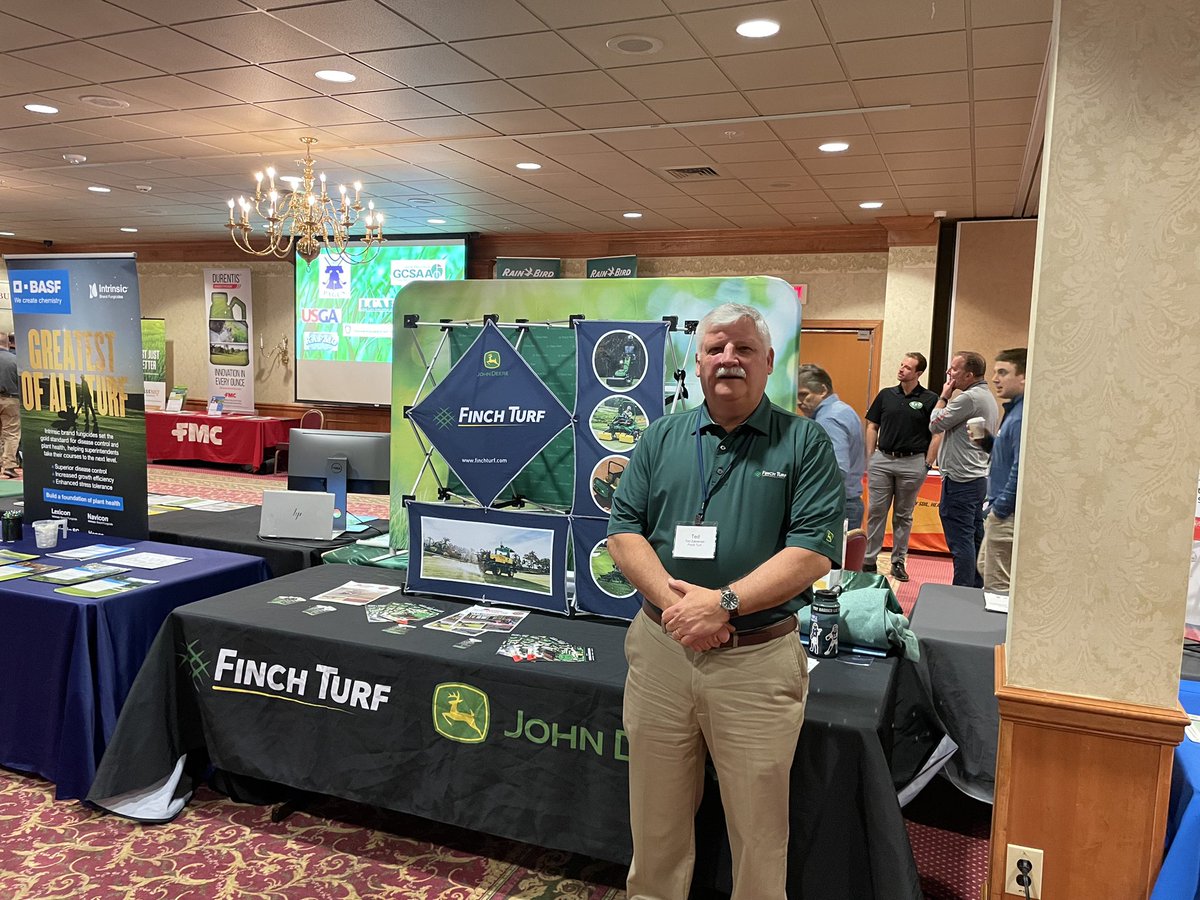 Great day today at the Eastern PA Turf Conference! Hope you were able to stop by and see @ckoennecker, @rhm1791 and #TwitterlessTed 🦌💚 #tradeshowseason