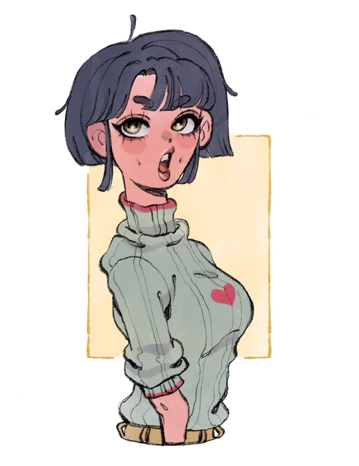 havent drawn an anime girl in a sec 