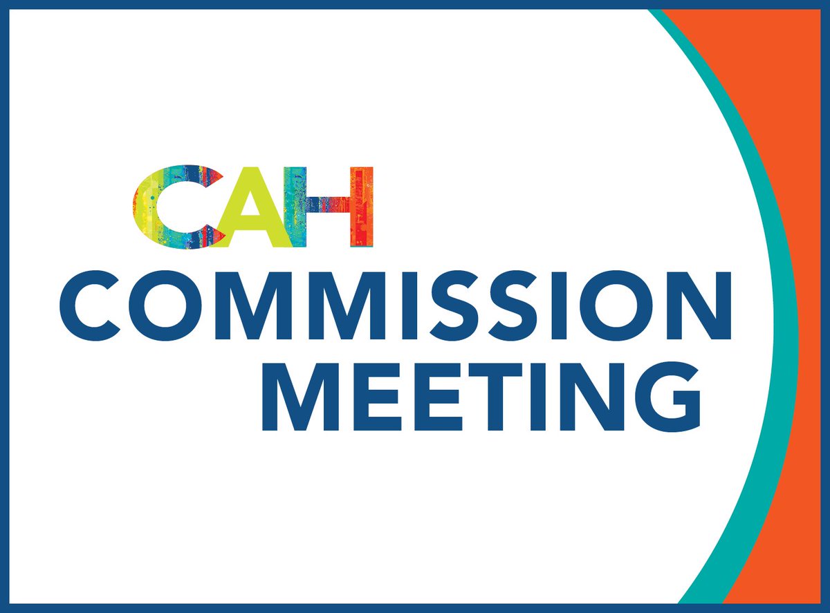 DCArtsDirector's tweet photo. CAH Executive Committee Meeting
February 12, 2024
1:30 pm - 2:30 pm ET via Zoom

This is an online meeting of a public body held in open session via Zoom. Members of the public are invited to observe the meeting live online on CAH’s YouTube channel.

https://t.co/NnCXyMTWn1 https://t.co/UanOmOX5rw