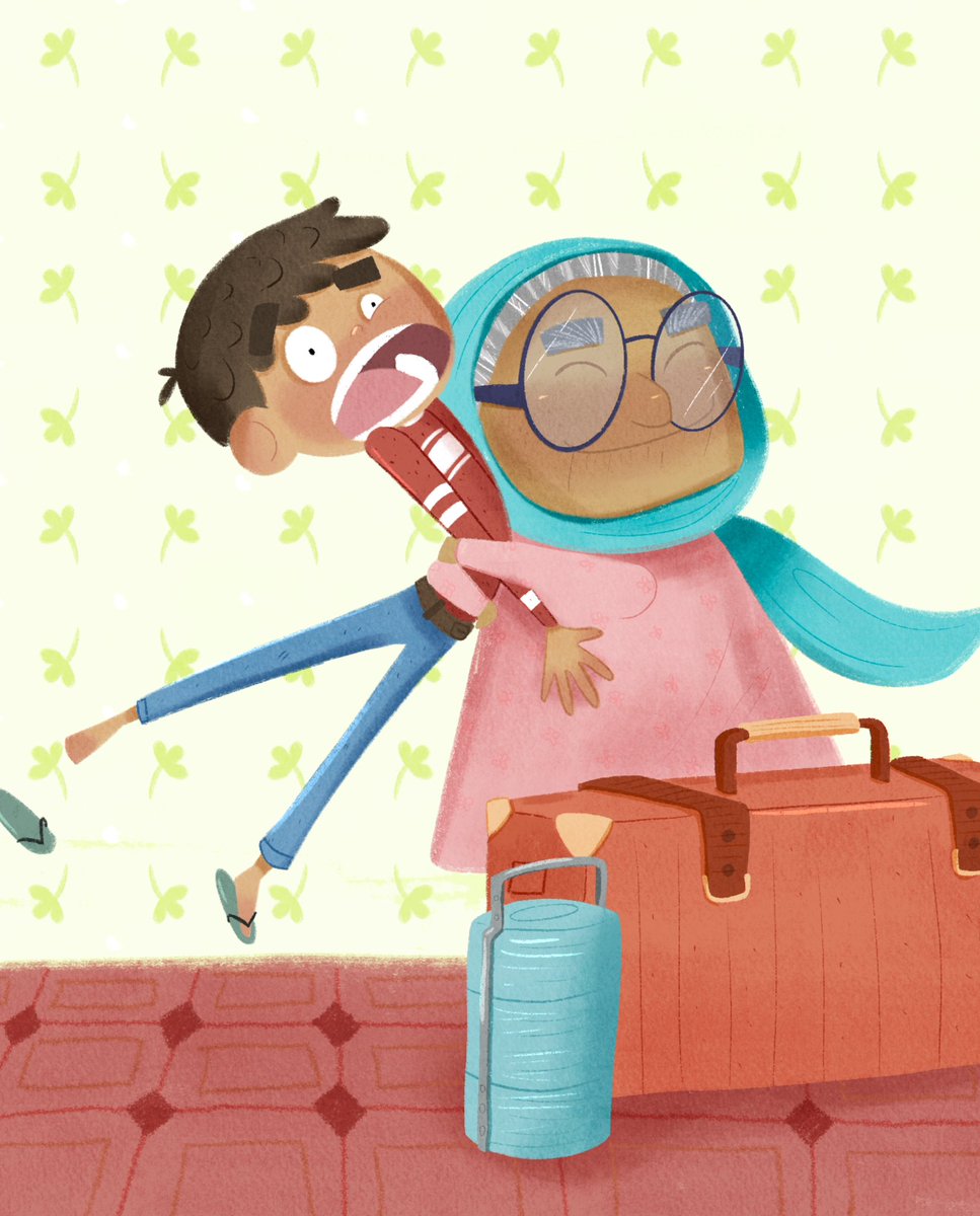 A little closeup #kidlitart