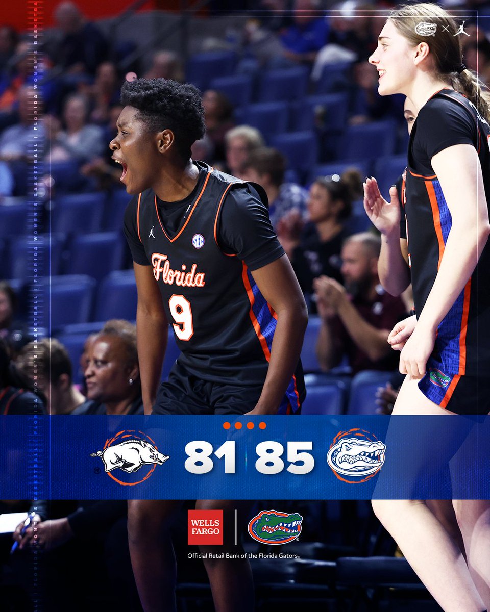 Got the W!

#GoGators | Presented by <a href="/WellsFargo/">Wells Fargo</a>