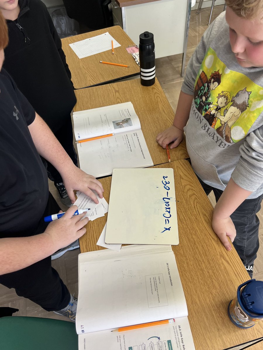 ChristineGindle's tweet photo. Our 3rd graders have been working hard on solving and representing 2 step word problems with @IllustrateMath. I love the visible learning taking place in these pictures! https://t.co/rnSyYNaDNd