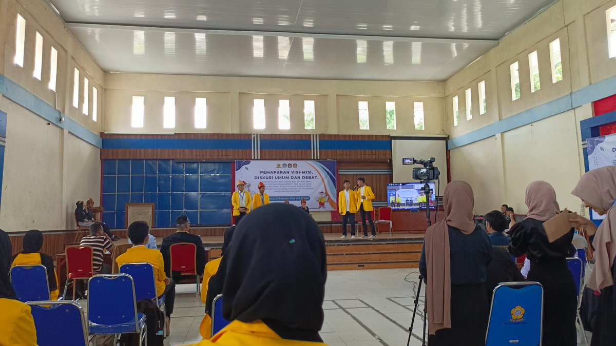 KPU FKIP Unsri Adakan Diskusi Umum dan Debat antar Paslon: INDRALAYA, GELORA SRIWIJAYA. CO — KPU KM FKIP Unsri mengadakan pemaparan visi misi, diskusi umum dan debat dari calon ketua dan wakil ketua BEM KM FKIP Unsri, calon ketua dan wakil… dlvr.it/T2W0PV Berita Unsri