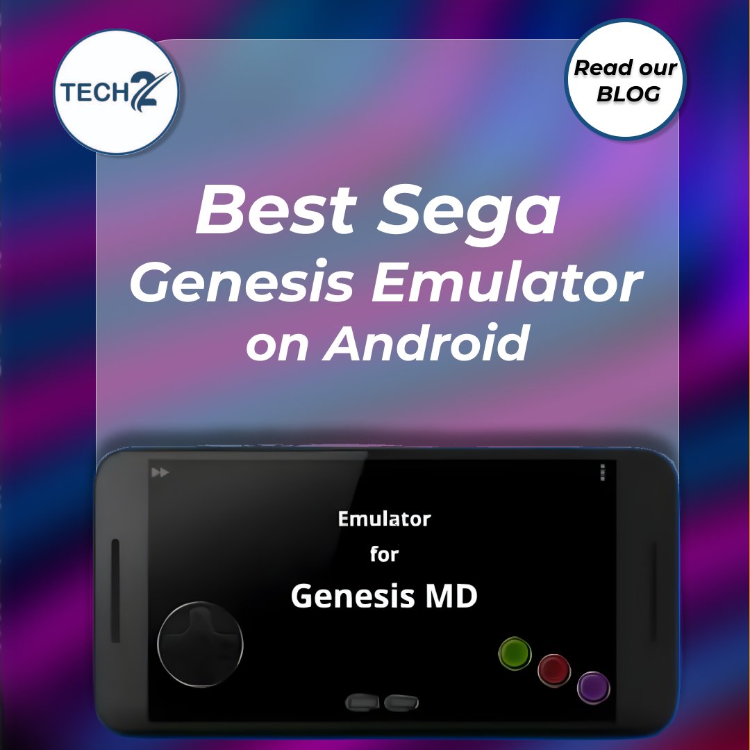 tech2_in's tweet image. We have compiled a list of the best Sega Genesis Emulators for Android. To find out which one is right for you, check out our blog.
Blog Link: tech2.in/best-sega-gene…
#emulator #android #AndroidEmulator #Genesis #genesisemulator #androidsmartphones