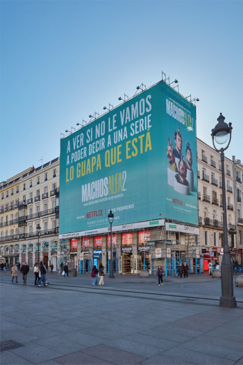 “A ver si no le vamos a poder decir a una serie lo guapa que está” #netflix #machosalfa #temporada2