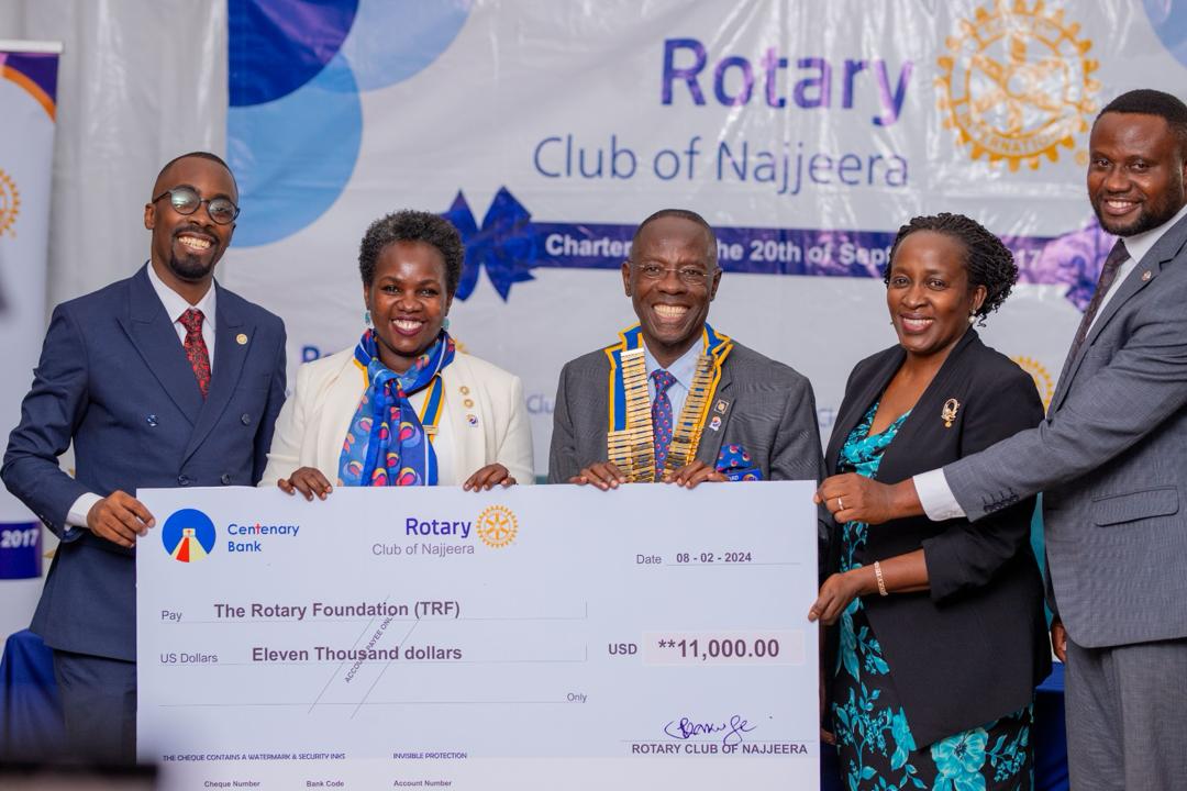 It was truly an honor to connect with Rotarians of RC Najjera. Thank you for your unwavering commitment to Rotary's ideals of service above self and #GNuts of $11,000 to Rotary Foundation.