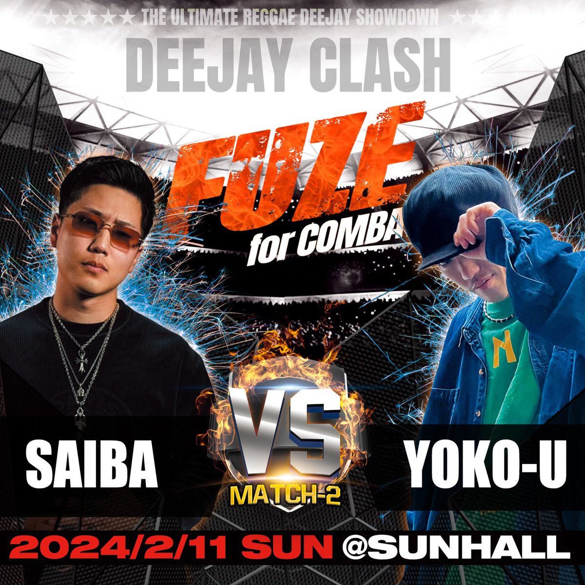 2/11はCOMBATFUZE🔥
SAIBA ANSWER 2
当日楽しみにしてる👋

<a href="/saiba_1997/">SAIBA Information</a> 
<a href="/COMBAT_DJ_CLASH/">COMBAT DEEJAY CLASH</a> 

#COMBATFUZE

youtu.be/D_1BzDbwwoI?si…