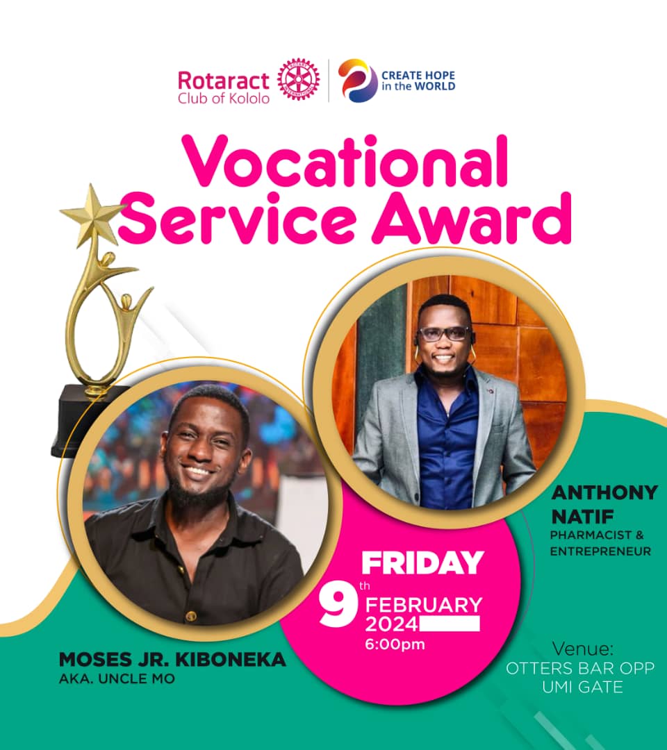 Don't miss out on today's fellowship! We're thrilled to host two incredible guests, Anthony Natif and @mkiboneka , promising loads of fun and laughter! 🤣 Plus, we'll be presenting the Vocational Service Award. Join us at Otters Bar, opposite the UMI gate, at 6pm! See you there!