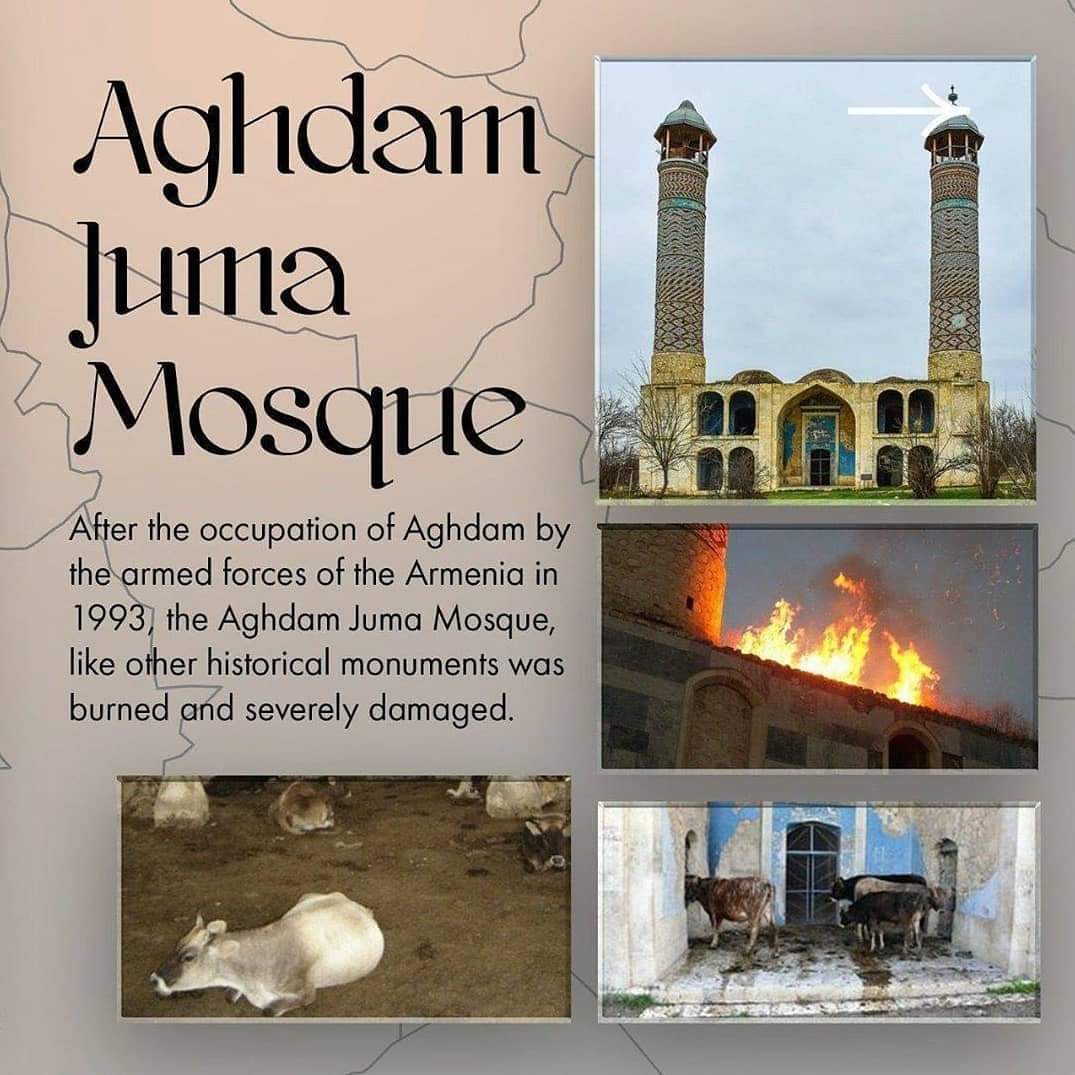 mammadov_emil_a's tweet photo. @araratpetrosian This is so dumb! It is precious clear that, these kinds of people cannot talk about "peace" and "live together peacefully". So check the picture of what you Armenians have done and then talk about the "religious terrorism". You Armenians, you are clowns and liars! https://t.co/nRrf7piwSE