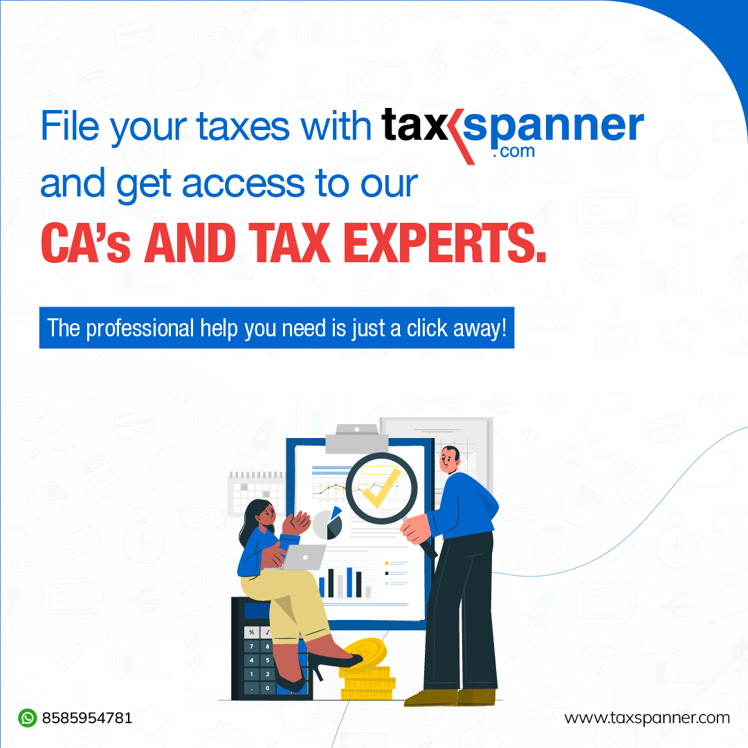 taxspanner's tweet image. Get the expert guidance you deserve with #TaxSpanner! You can consult our inhouse CAs and Tax Experts for any queries or doubts about taxation. They will help you save tax, optimize your income, and comply with the law.
Connect today: taxspanner.com

#savetax #TaxExperts