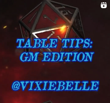 PocketDragonPub's tweet photo. It's that time of the week again! For today's Table TIps, sit down with your friendly neighborhood Game Master @VixieBelle ! Find her here: https://t.co/A7HMmZrwfU
#dnd #ttrpg #pocketdragonpub #tabletoprpg #fantasy #rpg #tabletips https://t.co/99o3qyVTnR