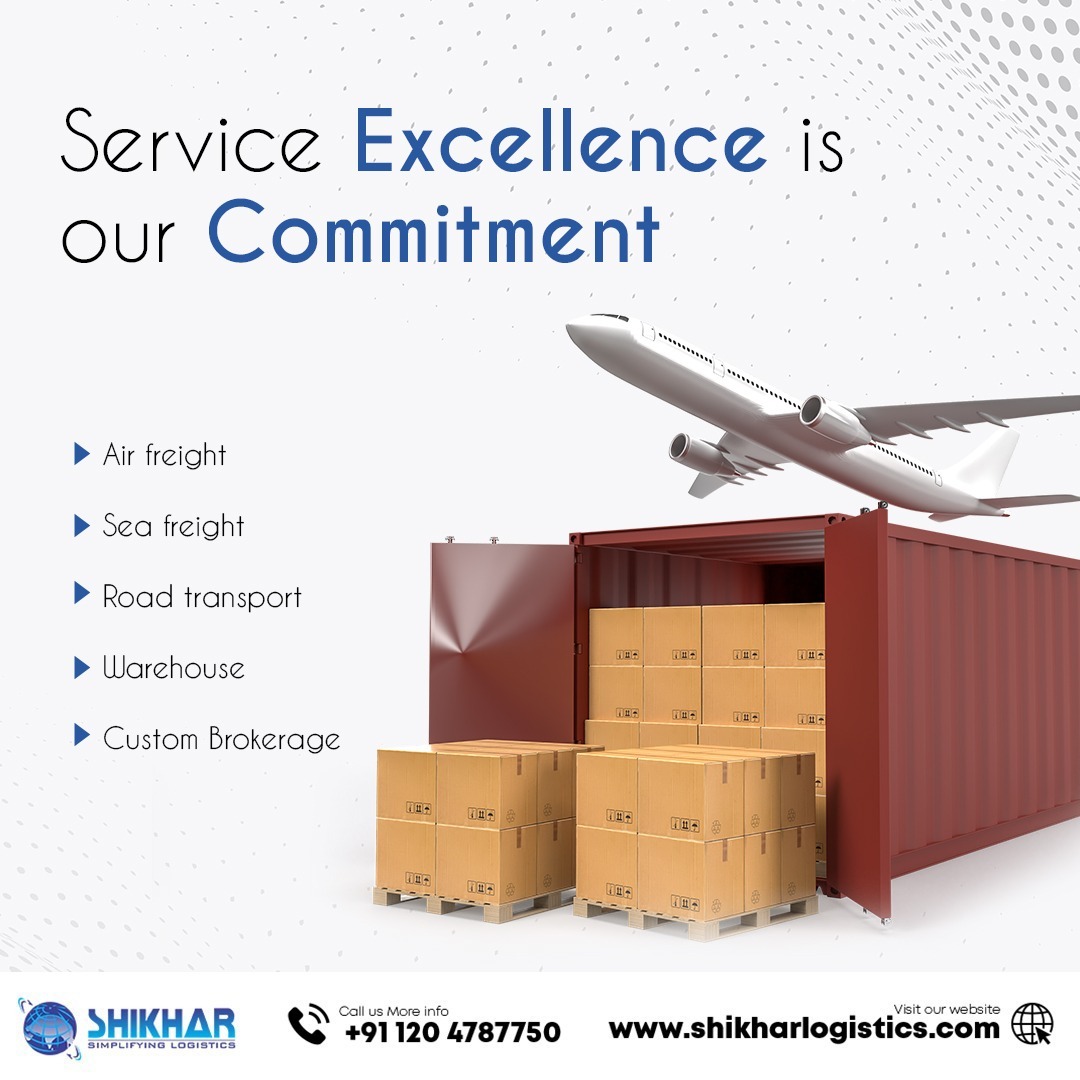 ShikharLogistic's tweet photo. At Shikhar Logistics, we don't just deliver goods, we deliver service excellence! ๐ฏ Our commitment to reliability and efficiency ensures your shipments reach their destination seamlessly. #ShikharLogistics #ServiceExcellence #SeaFreight #AirFreight #Warehousing3PL #Shipping https://t.co/AwpSfiUAzd