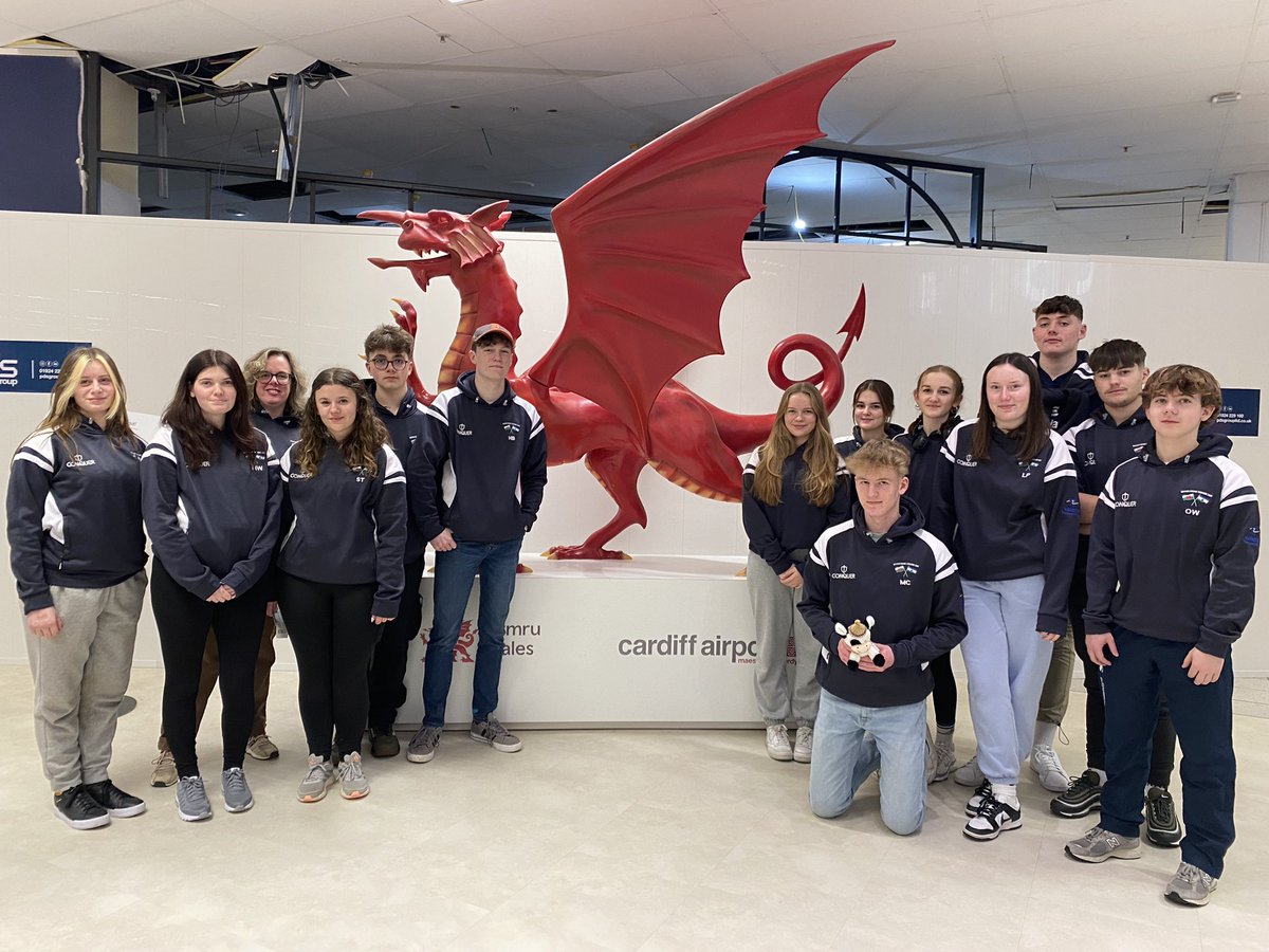 DyffrynTafGeog's tweet photo. And we’re off! A short flight to Amsterdam followed by a long haul flight to Johannesburg and a further 12 hour journey to Quthing, Lesotho but so worth it to be reunited with our partner school Pokane High again. Excited! #PrideofPlace2024 @TaithWales @DolenCymru https://t.co/Vw2Qz9Wmfx