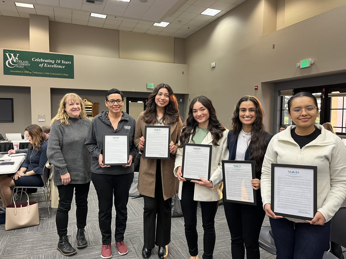 #WoodlandCommunityCollege was proud to accept #YCCD’s resolution honoring Women’s History Month in March by highlighting leaders in STEM! From Dr. Katherine Johnson to today’s engineers, scientists, and technologists, women continue to make incredible contributions. #WomenInSTEM
