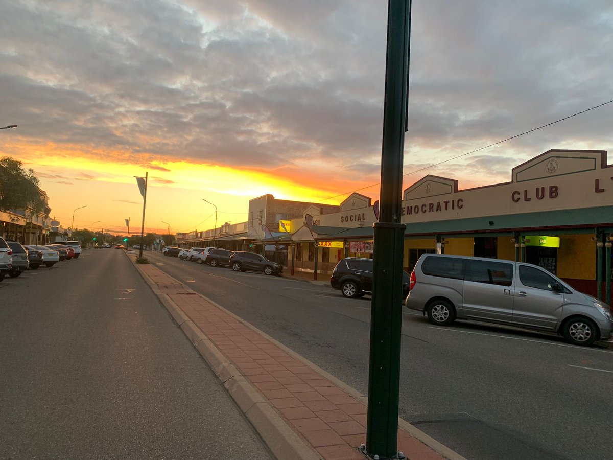 I bloody love Broken Hill!! The people are fantastic &amp; there is so much community support out here. And I was so into it, I forgot to take a photo of the group! I presented The Ripple Effect &amp; Sustainable Performance &amp; the group really engaged with the content. 

#dradamfraser
