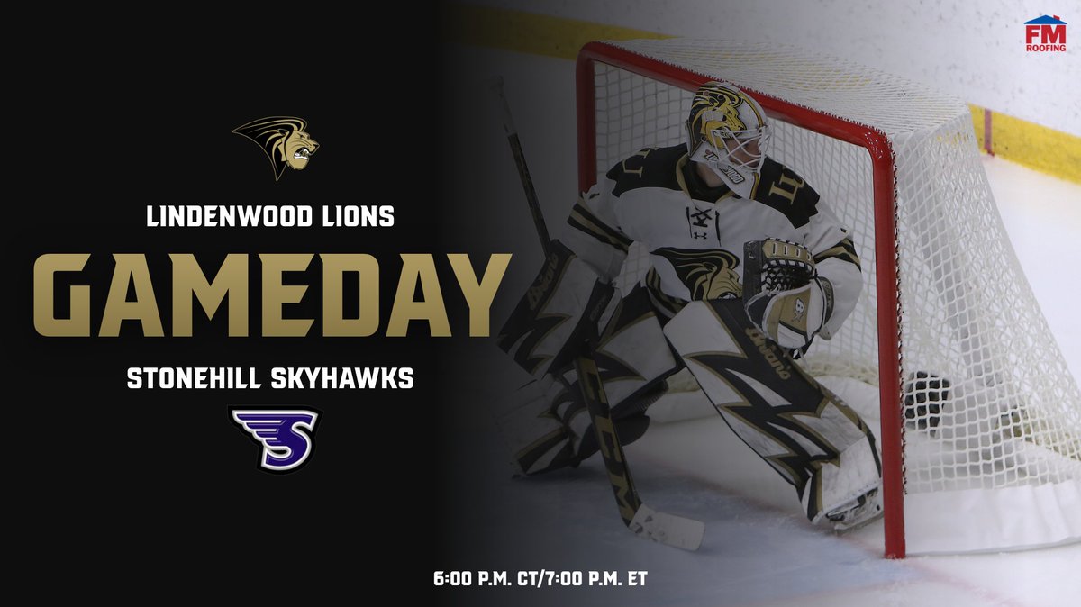 It's GAMEDAY for @LULionsHockey!! Today the Lions will take on the Stonehill Skyhawks! ⏲️6:00 p.m. CT/7:00 p.m. ET 🏟️Bridgewater Ice Arena 📺tinyurl.com/4pub6tpm 📊tinyurl.com/32r4ecmd 📻tinyurl.com/nhh8eakk