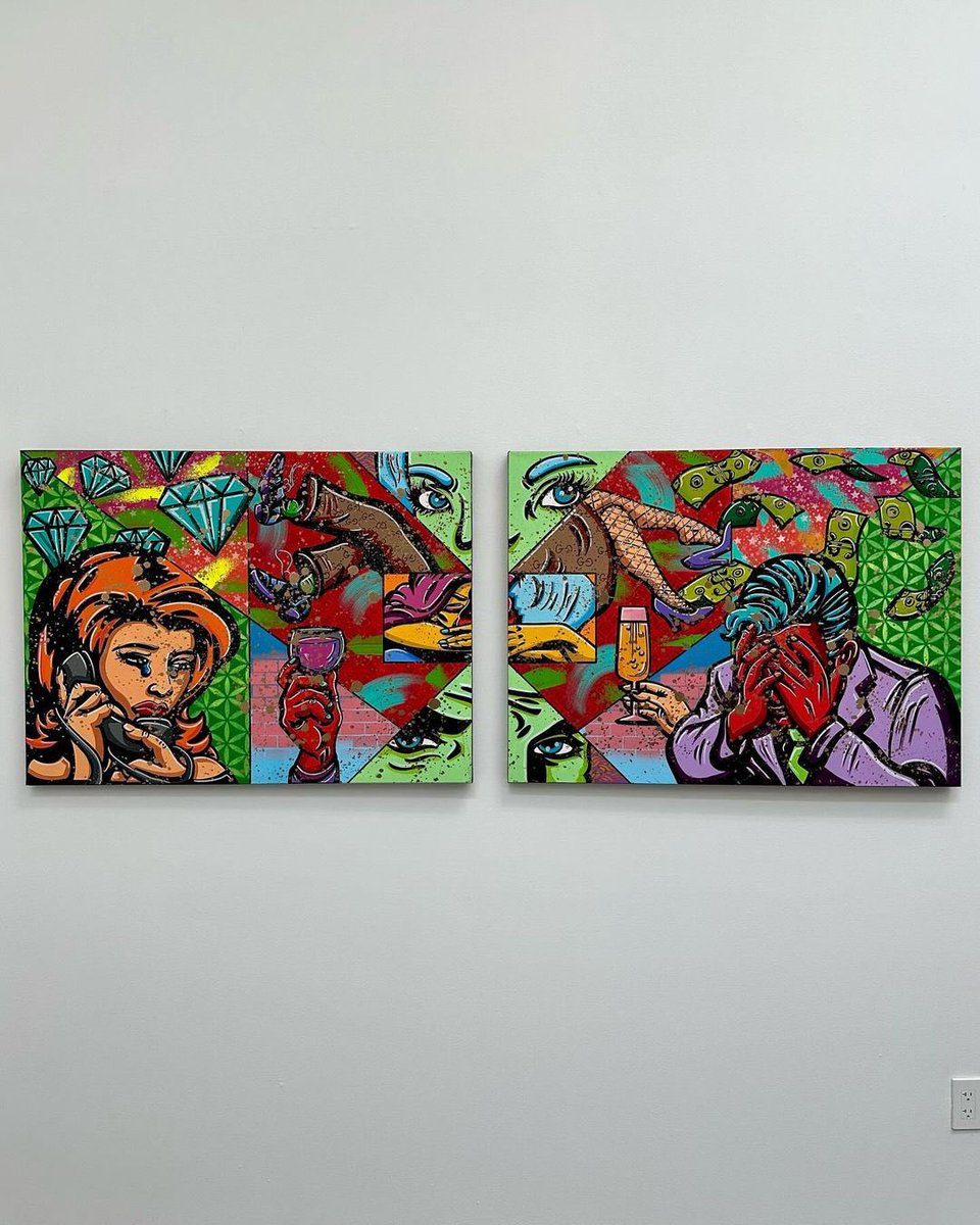 A statement piece from <a href="/ricovsp/">TheRicoCollection</a> Solo exhibit "CoExist"

This painting was on display at

The Art Room DTLA
908 S Olive St
Los Angeles CA 90015