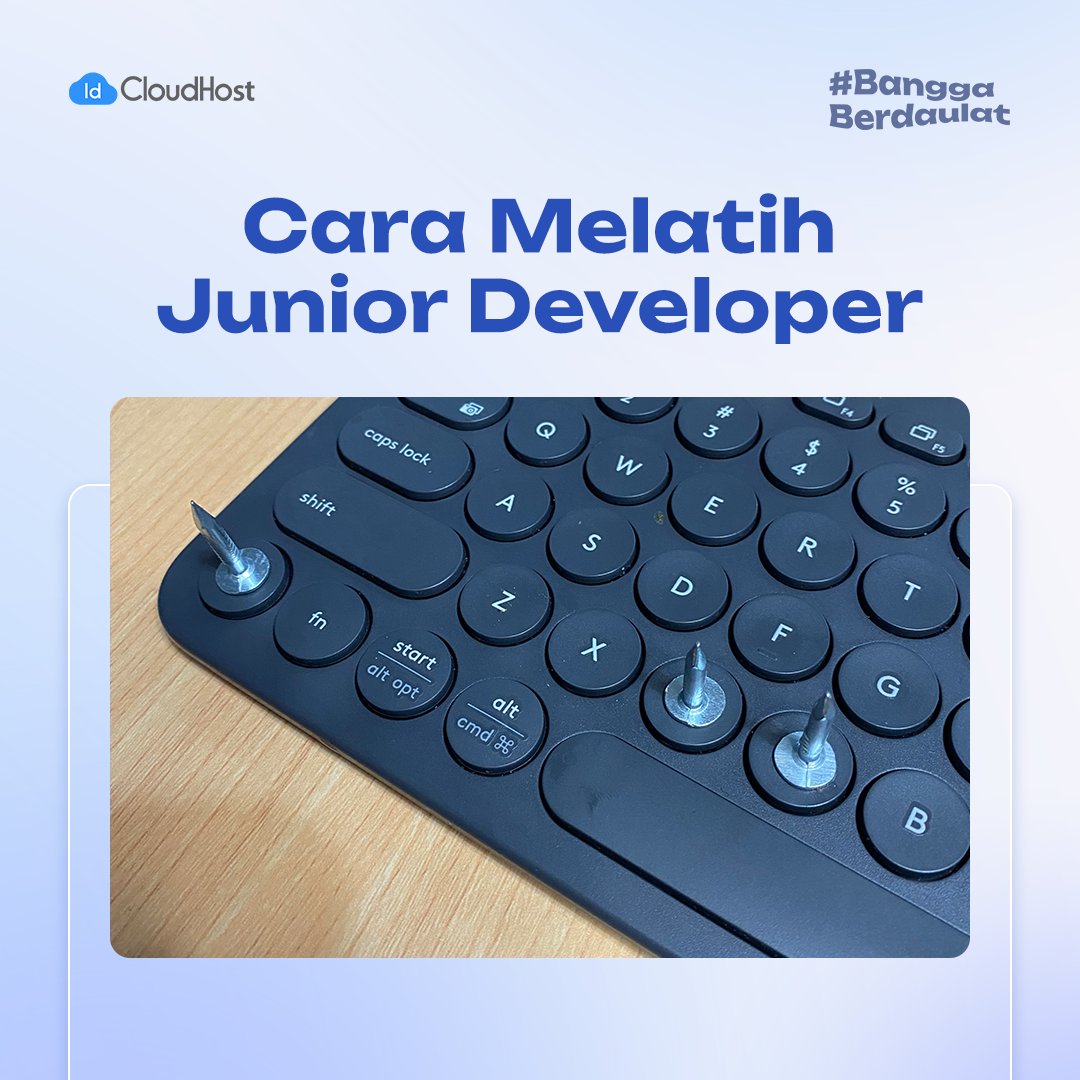 Idcloudhostcom's tweet image. Biar adik-adik kita ini cepet jagonya..

#Developer #ProgrammerLife #JuniorDeveloper
