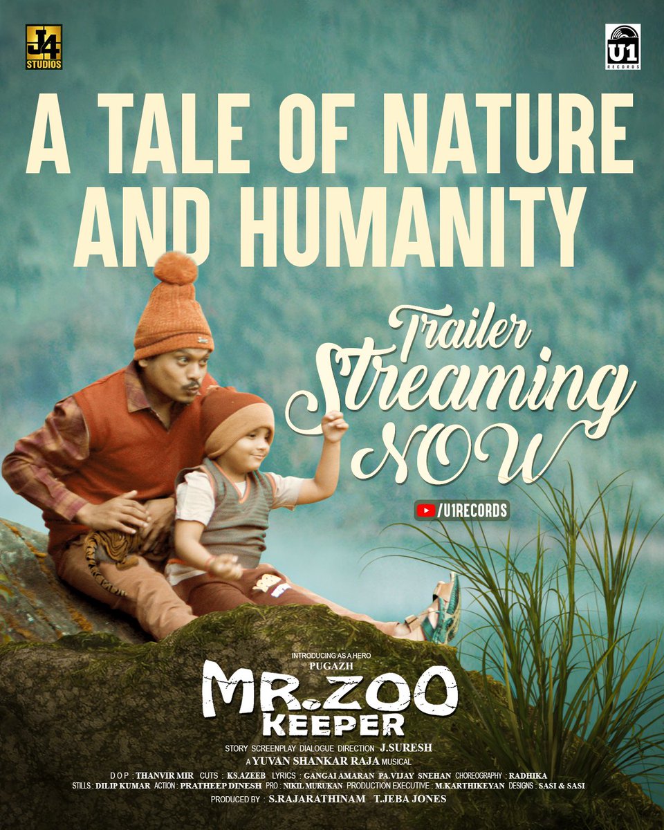 The life of #MrZooKeeper 🐯 Watch #MrZooKeeperTrailer - youtube.com/watch?v=6m2mgL… @JSureshDirector @thisisysr @VijaytvpugazhO #SRajarathnam @JebaJones254159 @KanchwalaShirin #Thanvir #Azeeb @gangaiamaren @KavingarSnekan @suruthiKarthik4 @onlynikil