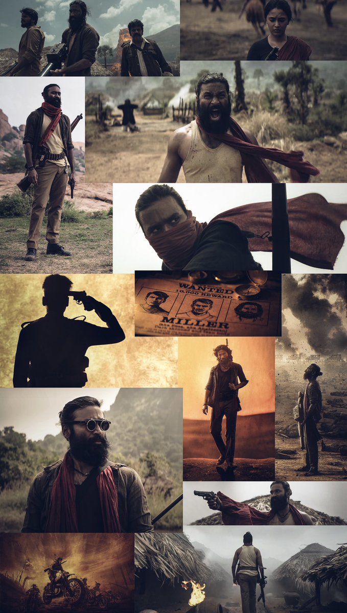 ArshithS's tweet photo. #CaptainMiller https://t.co/l8Ggdz90tL