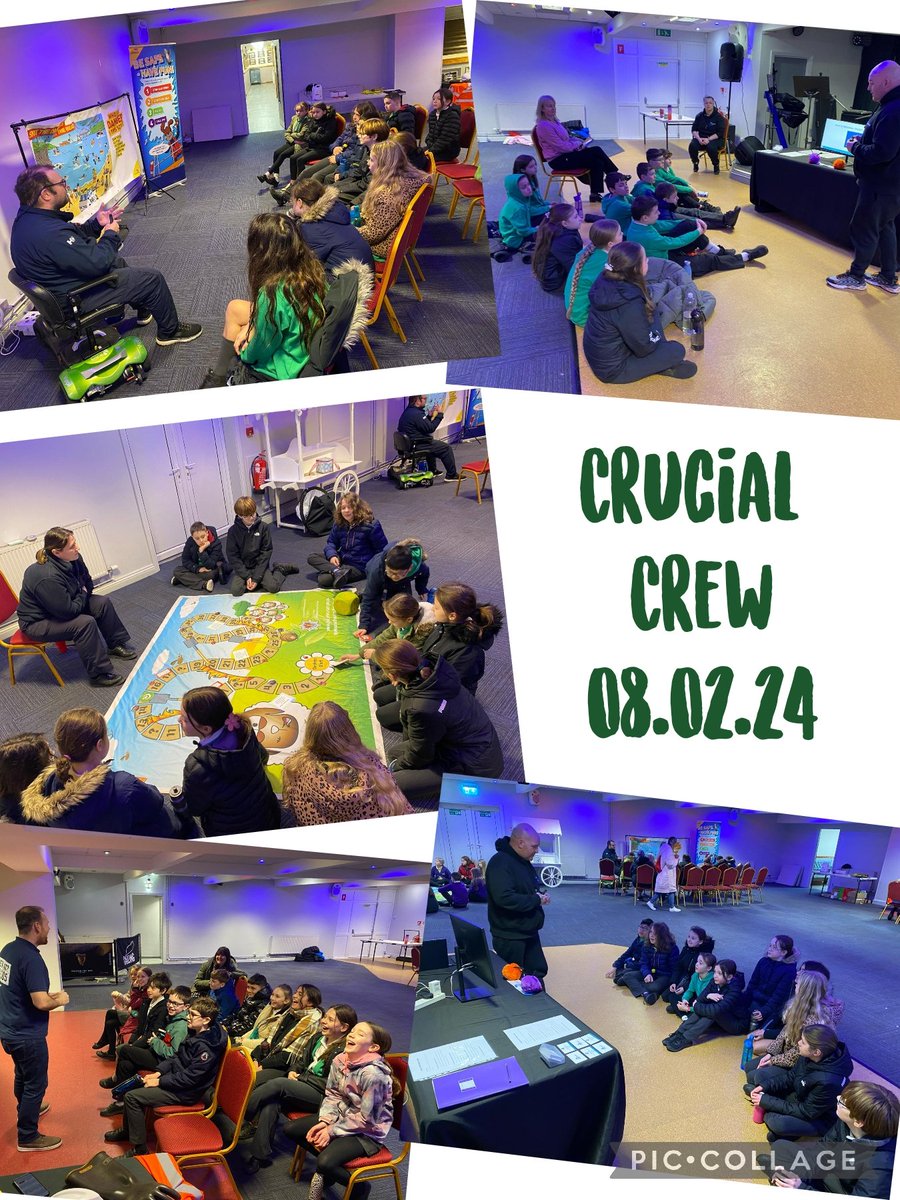 @crucial_crew @CwrtRawlinprim @BlackwoodRFC @PenllwynPrimary @LibanusPrimary @fields_trinity Thank you @crucial_crew for hosting Year 6 @CwrtRawlinprim 
Our children found the sessions very interesting and informative! 😀
