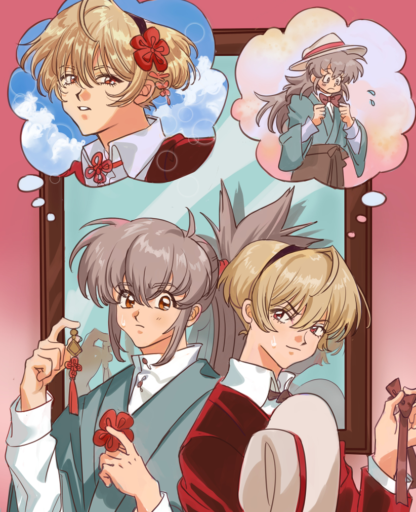 Geminnnid's tweet photo. day 6 
guy who is good at captions 
#leokumiweek2024 https://t.co/zudfdiNZSs