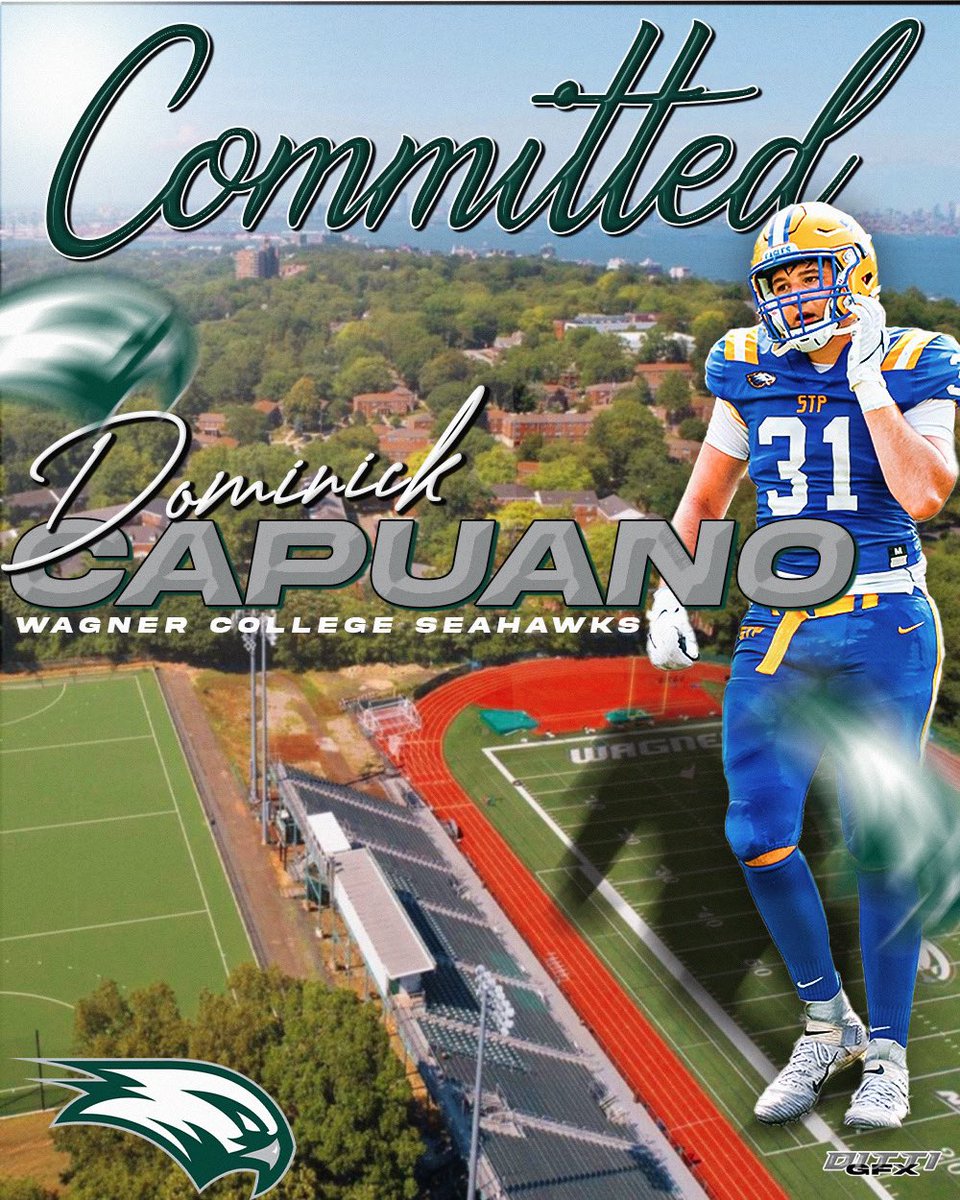 I want to thank my family for all the support given while I was making my decision. Also, I want to thank my coaches from St. Peter’s for all they have done over the last 4 years. With that said, I am excited to commit to Wagner College. @STP_Eagles @Principal_Cos @RobertSica54