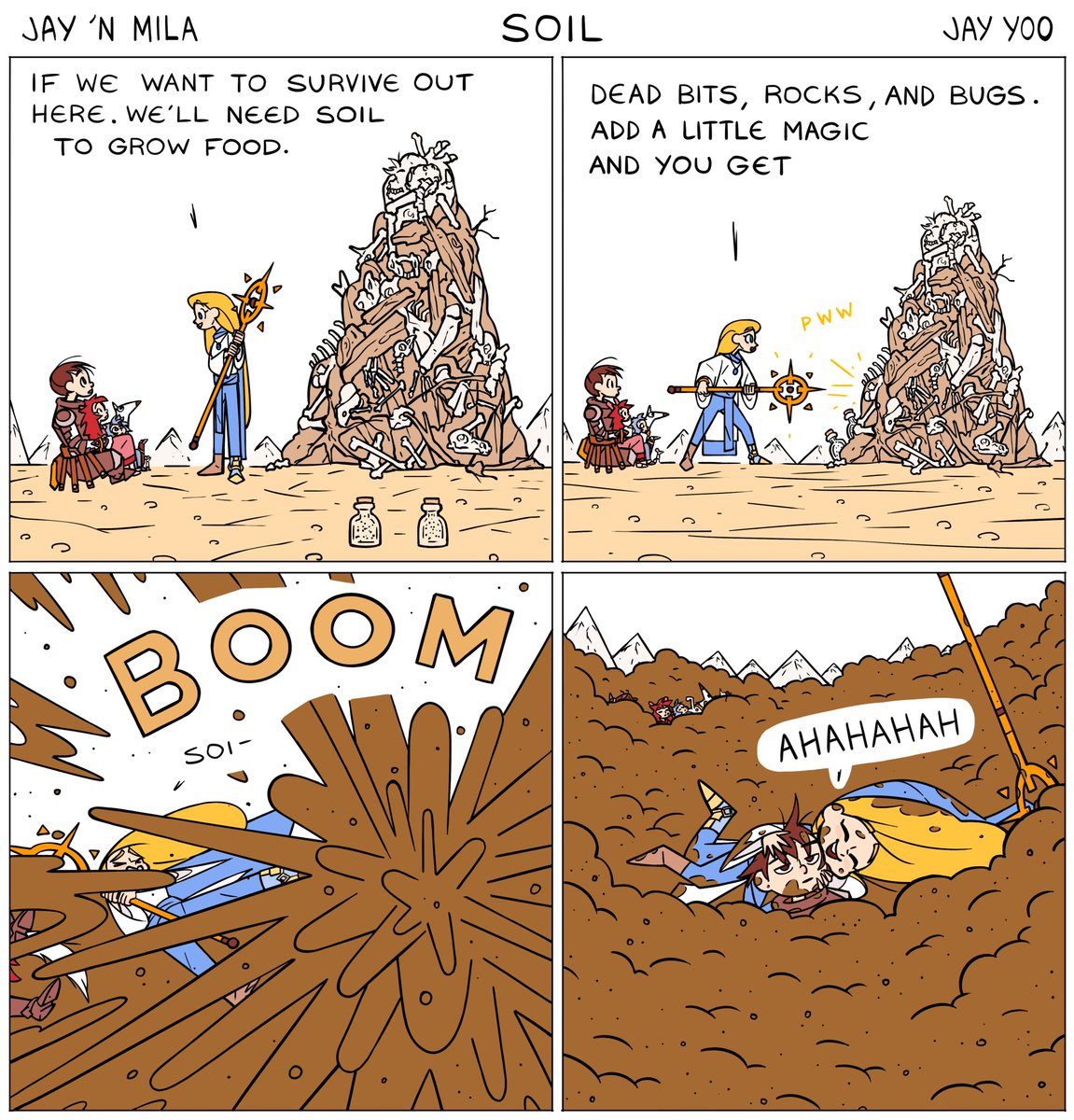 Blujayooo's tweet photo. Soil
#comics #comic #cartoon #fun #fantasy #survival #jokes #drawing #draw #sketches #sketching #family #love #Magic #soil https://t.co/uSN8OUwish