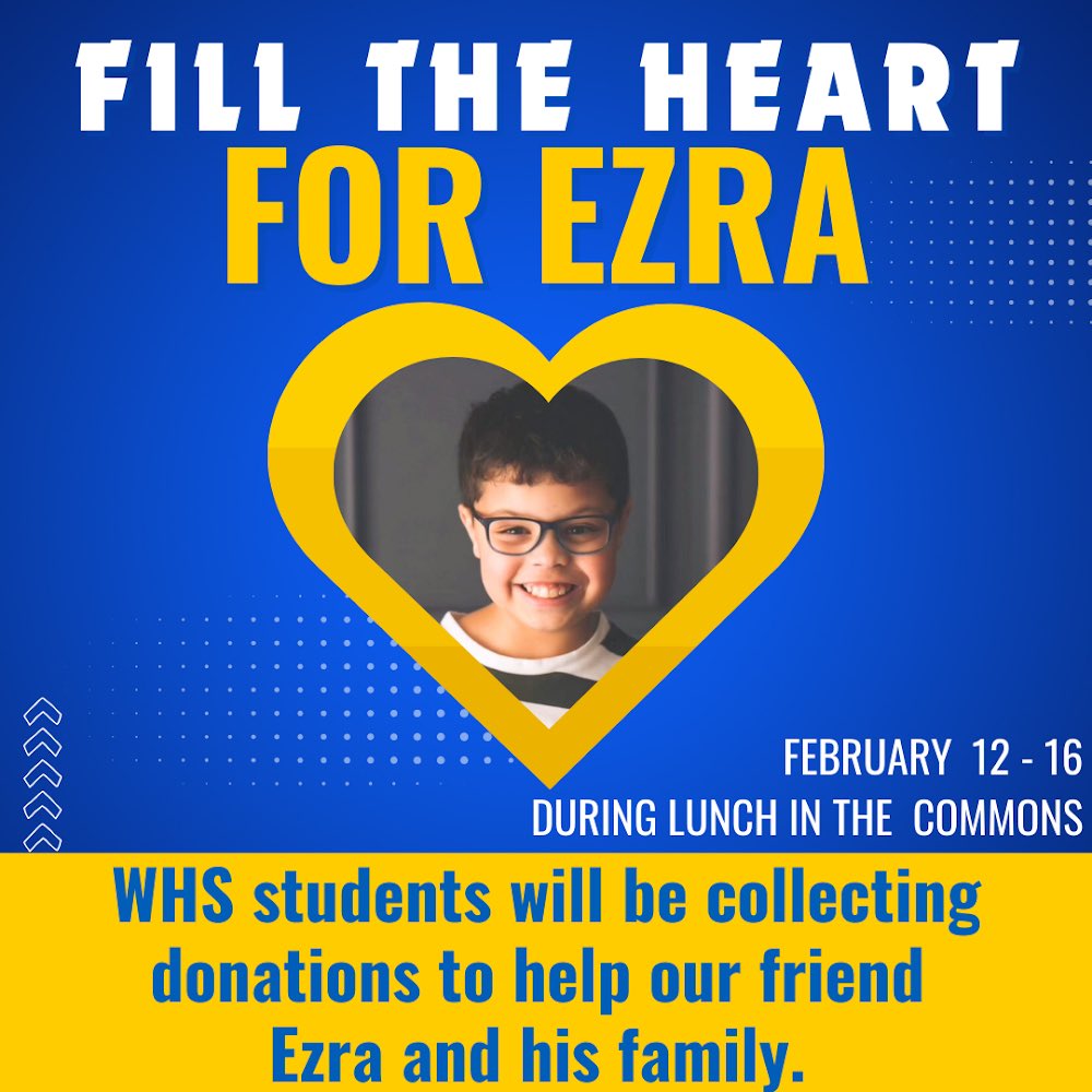 Please support Ezra and his family! #GoWoo