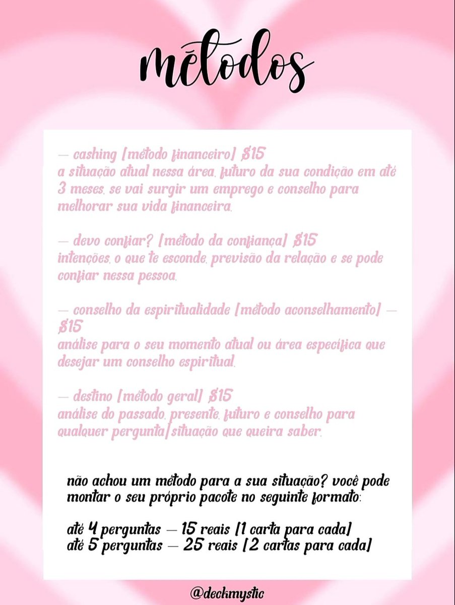 deckmystic's tweet photo. métodos para uma análise mais completa ♡ https://t.co/t7G1jGPXdF