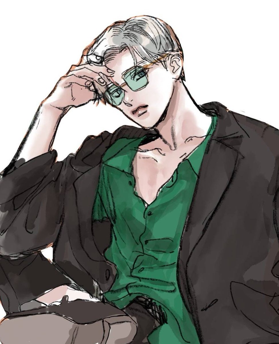 He's a model during his free time 🤧