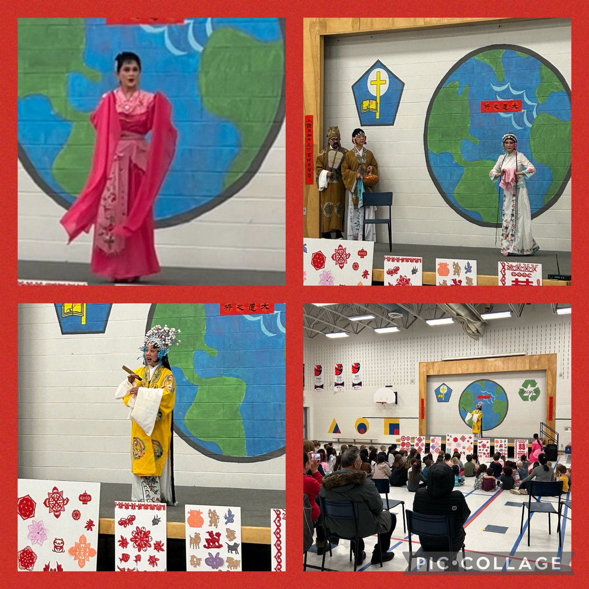 Today we had a beautiful traditional performance to celebrate Chinese New Year.