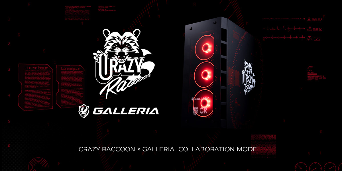 RTX 4080 SUPER搭載の Crazy Raccoon コラボモデル発売? ＼ 14世代 