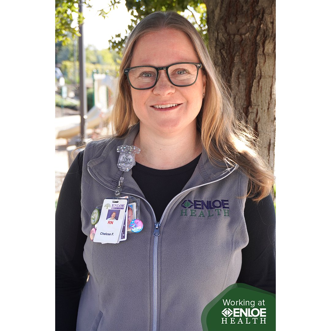 “I have worked at Enloe Health for 20 years, and each role has brought incredible joy and meaning to my life.”

– Chelcee FitzGerald, Labor & Delivery Nurse #WorkingatEnloe

Interested in joining Enloe Health? Visit enloe.org/careers.