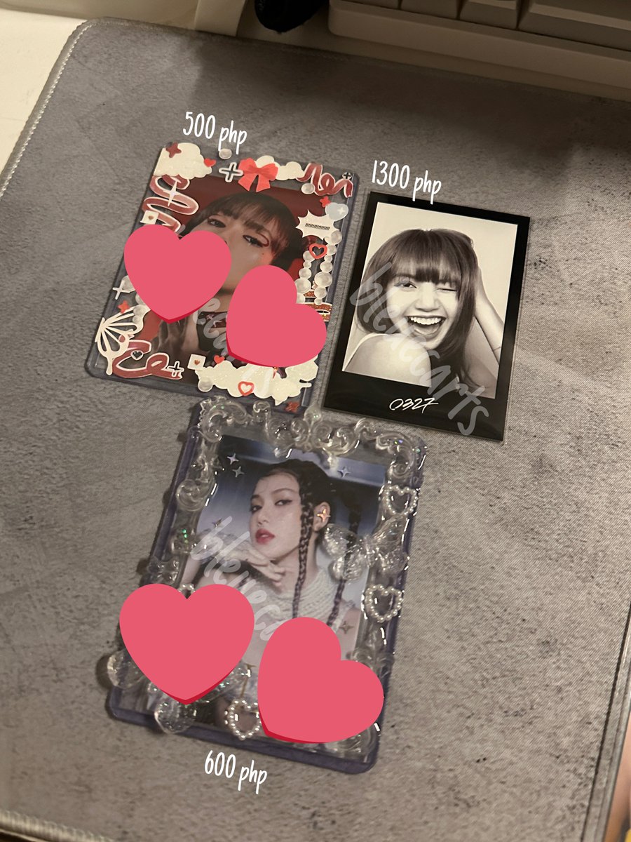 bleuecarts's tweet photo. get niyo na the remaining pc !! 🫶🏻

wts lfb ph

lisa photocards (0327 pob left)

🏷️ lisa lalisa lisatears 0327 vol 1 pob rare gold born pink deco kit photobook pc https://t.co/W4JtgEYOBl