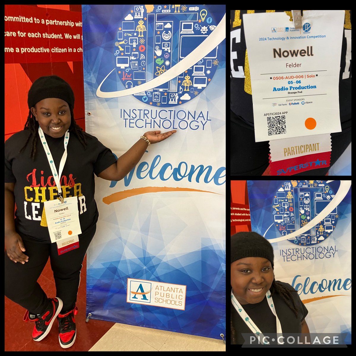 Congratulations to our Nowell for taking a 1st Place 🥇  at the <a href="/apsupdate/">ATL Public Schools</a> District’s Technology Fair (Audio  Production)! We are extremely proud❤️👏🏽💻! <a href="/APS_TIComp/">APSTIComp</a> <a href="/STEMUsher1/">STEM@Usher</a> <a href="/3rdparker/">Jerry Parker</a> <a href="/PamMHurt/">Pamela Hurt</a> <a href="/DrArnoldSBM/">Danielle Arnold, Ed.D</a> <a href="/APSITKrystle/">Krystle Scott, Ed.S.</a> <a href="/APSInstructTech/">APS IT Department</a>