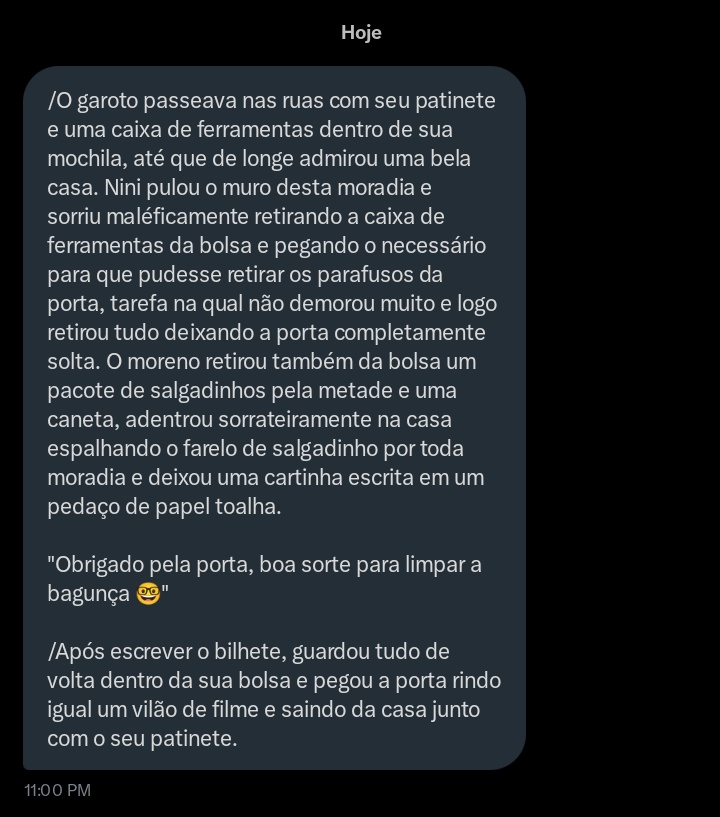 roubaro. roubaro a minha porta