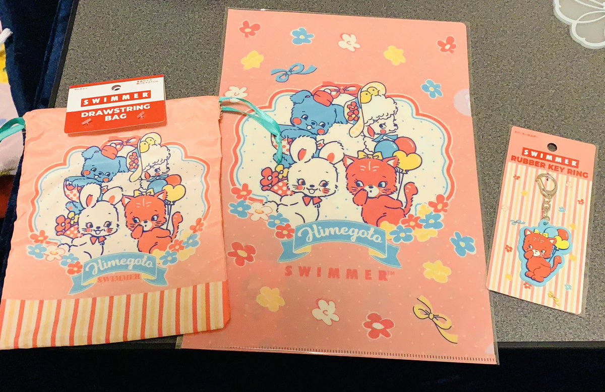 alc0_0's tweet photo. ゲットできました！
見てるだけで癒されるSWIMMERグッズは何歳になっても大好きです🩷💛🩵❤️ https://t.co/M5FB10biq8