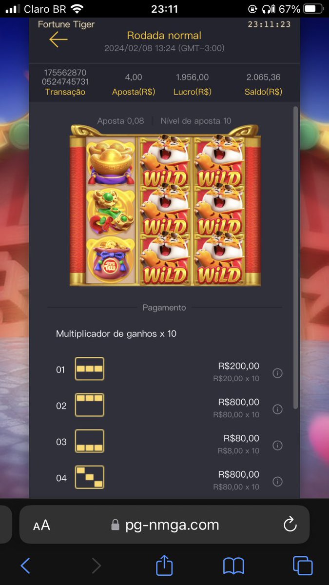 willtirocerto's tweet photo. O rei do TIGRINHO 🥵 de 4 reais pra R$1960 https://t.co/gLNRnZX0py