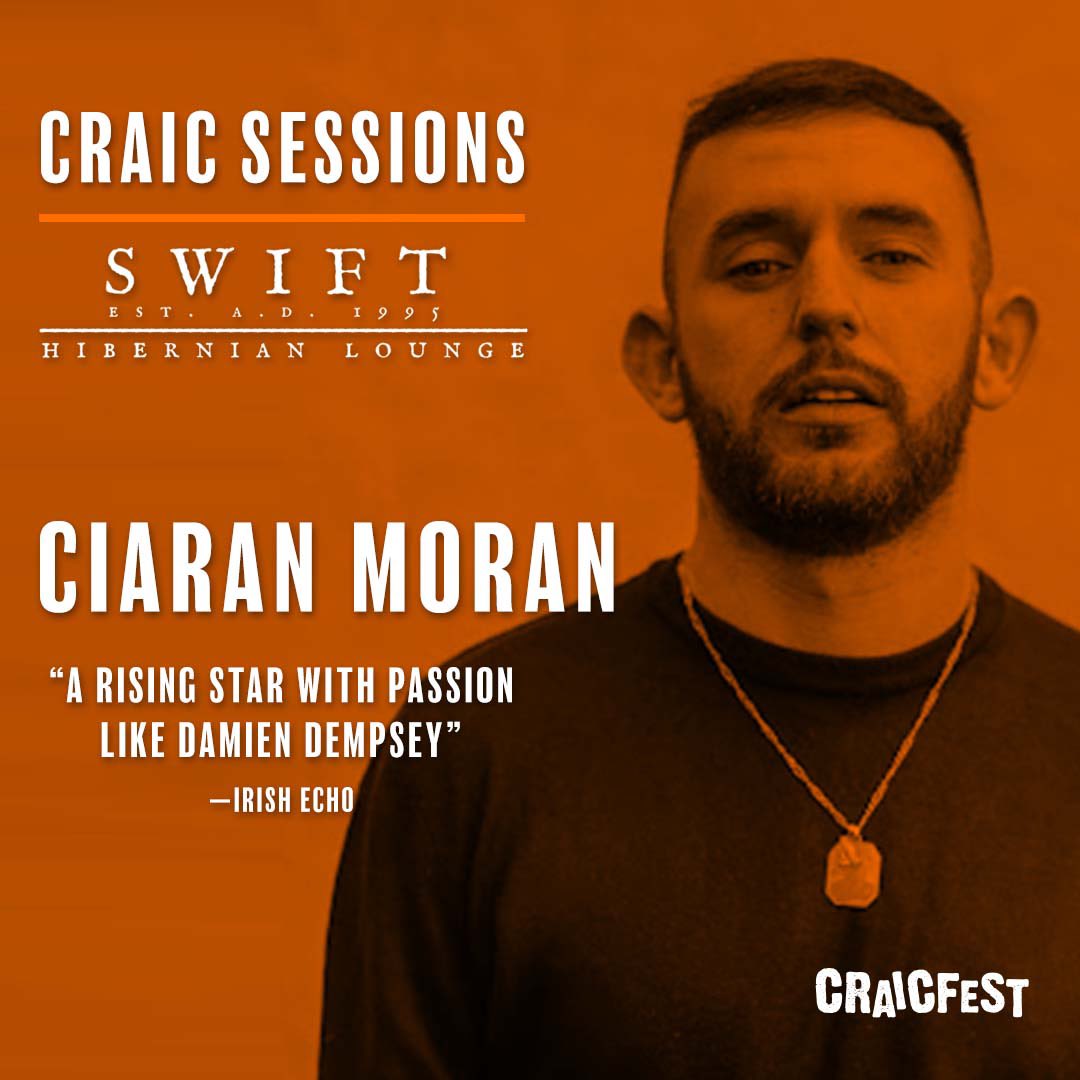@craicfest 26 kicks off w #Craicsession March 6th in #NYC special guests @CiaranMoranIRE @katieboylecomic & Oisin Mac. RSVP thecraicfest.com @ScreenIreland @culture_ireland @IrelandinNY