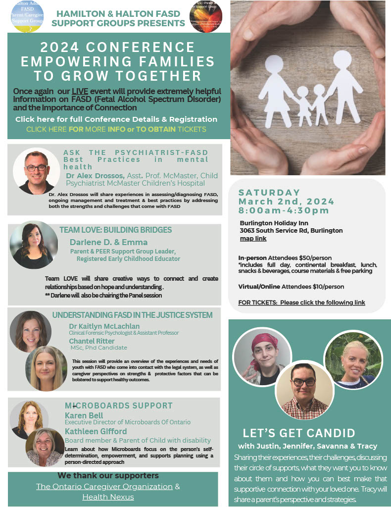 AdultFasd's tweet photo. FASD Conference Saturday March 2/24. Candid Talk with Individuals with FASD, hear from several experts on topics like FASD &amp; Mental Health, FASD &amp; the Justice System, Microboards &amp; more.
Full information &amp; Registration in LINK below
https://t.co/8s3USBHgI6
#FASD #FASDawareness https://t.co/S1oRkYCdhq