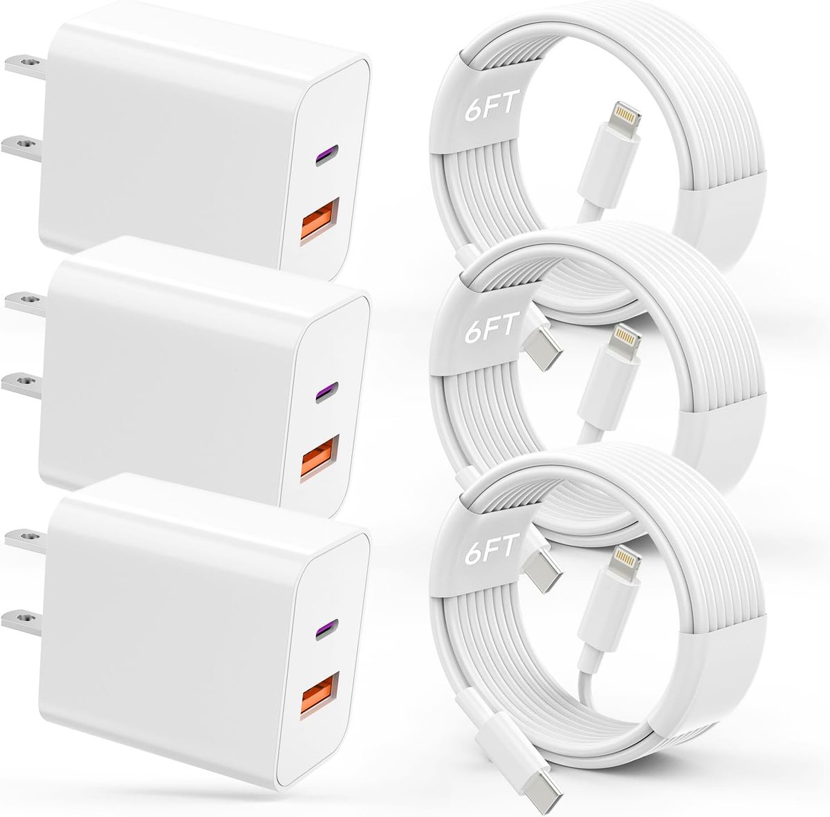 blue_deals1's tweet image. 🔌 Power Up Your Devices: USB C Charger iPhone Charger Fast Charging 3Pack - $15.99 (Orig. $54.99)

💰 Deal Price: $15.99  
💸 Regular Price: $54.99  
🔗 amzn.to/3SToxZt  

#iPhoneCharger #USBCCable #DiscountDeal #TechEssentials