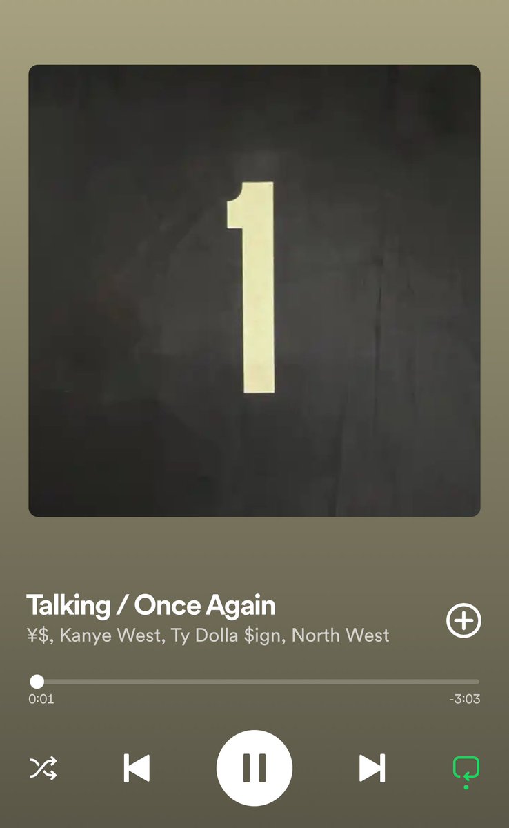 kanyestreams1's tweet photo. SPOTIFY PEOPLE. WE HERE. https://t.co/tVLloLsCbS