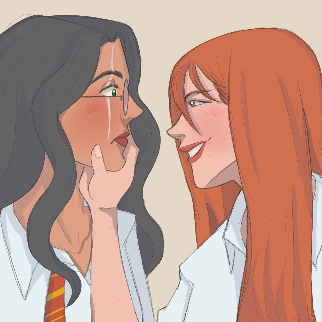 #hinny #au 

harriet y ginny 💘
