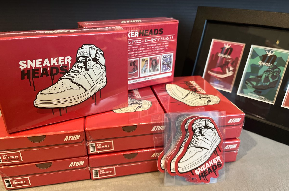 🎁SneakerHeadsリリース記念🎁
ボードゲーム"SneakerHeads"が本日2月9日に正式にセールス開始予定です！
それを記念して8名様にステッカー付の特別版をMIRAKO.ホルダー様限定抽選でプレゼントさせていただきます。

受付期間は2024/2/9(金)19:00 ～ 2/10/(日)19:00です！