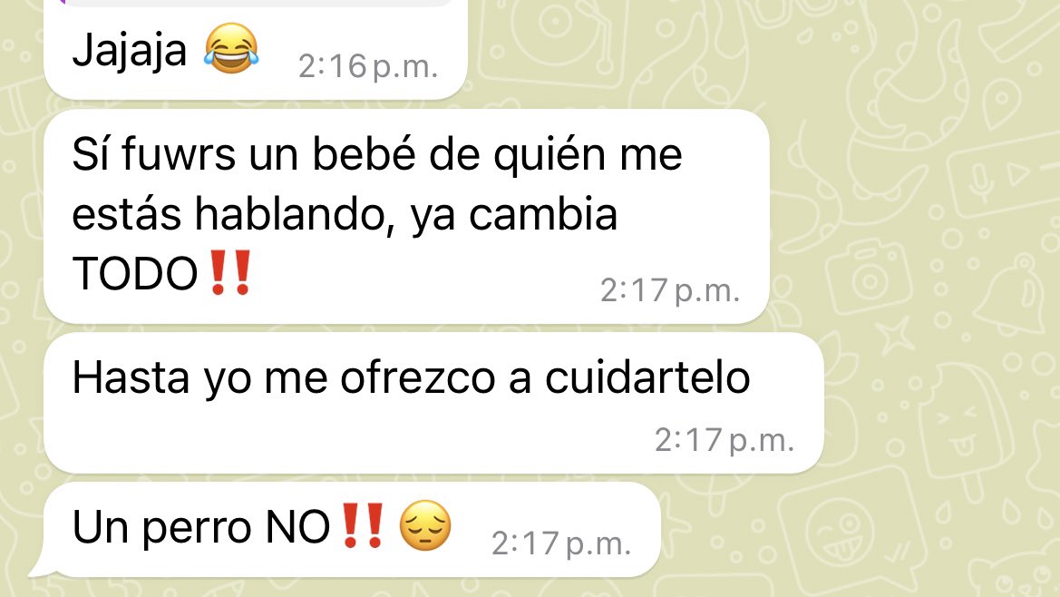 itacgg's tweet photo. Mi mamá a huevo quiere nietos. https://t.co/Z7uCUe2G6w